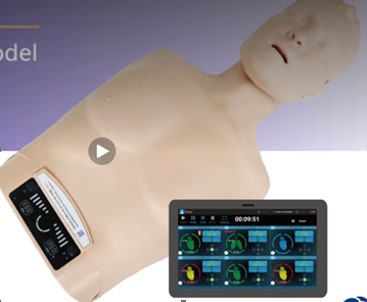 Mô hình thực tập CPR thông minh, Sherpa X có phần mềm theo dõi